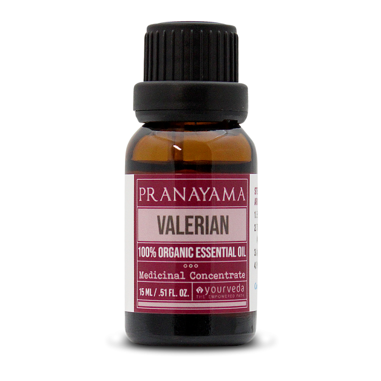 valerian essential oil 051 oz bottle